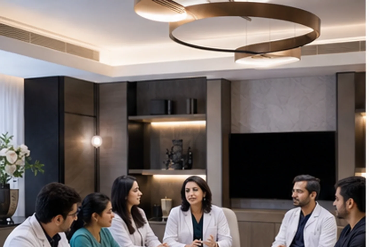 Coordinated fictional Arclight dermatology team
