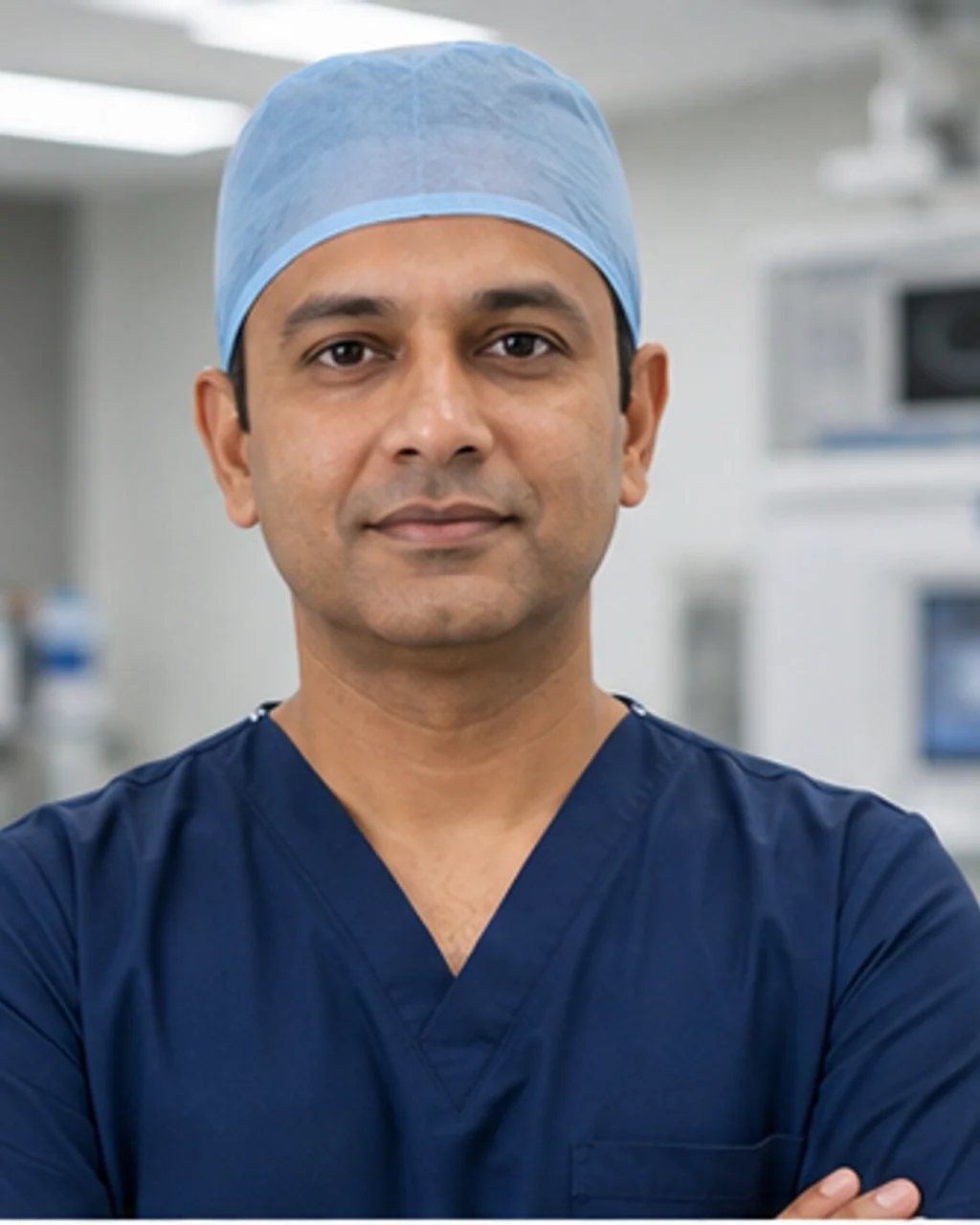 Portrait of fictional professional Dr. Kabir Ahuja